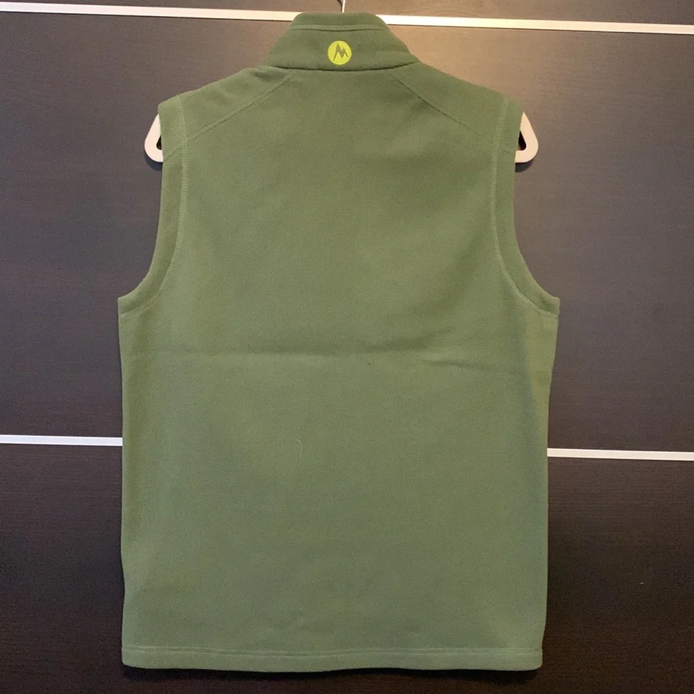 Marmot Men’s Green Rocklin Fleece Vest